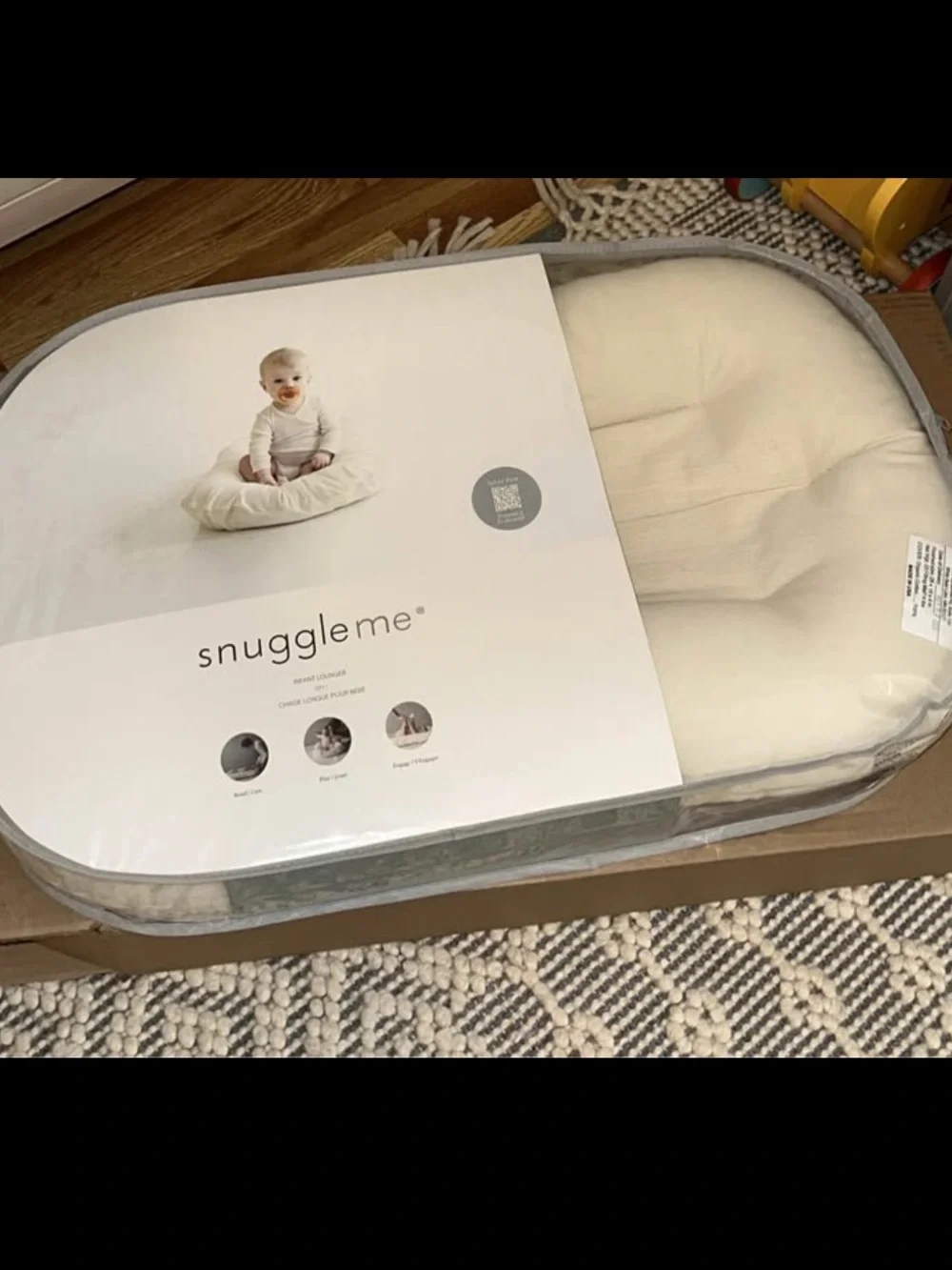 Snuggle Me Organic Infant Lounger